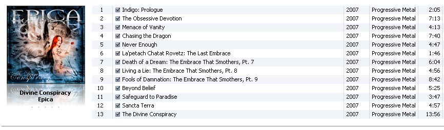 Epica - Divine Conspiracy